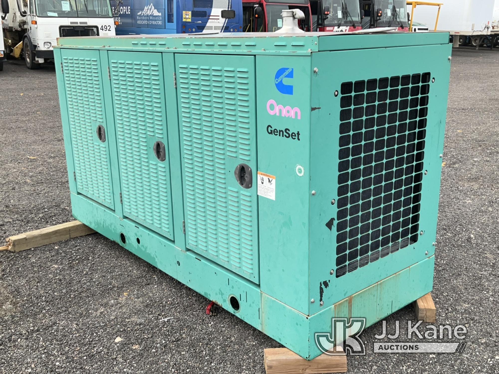 (Salt Lake City, UT) Onan 57 KVA Generator Running when taken out of service