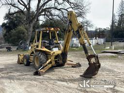 (Oakhurst, CA) Caterpillar 416 4x4 Tractor Loader Backhoe Runs & Operates