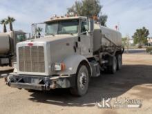(Imperial, CA) 2014 Peterbilt 365 T/A Water Truck Runs & Moves) (May Need Jump to Start
