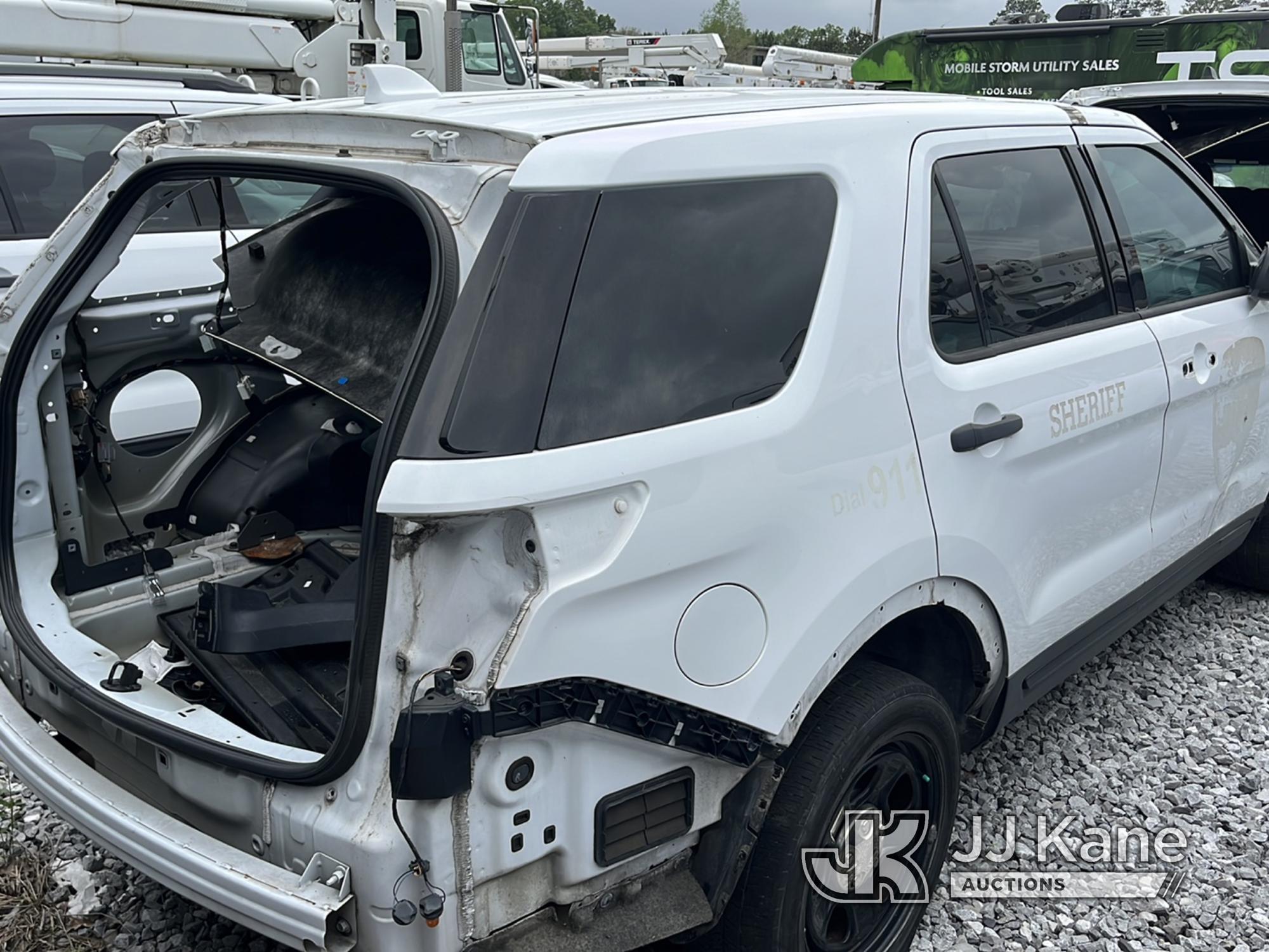 (Covington, LA) 2016 Ford Explorer AWD Police Interceptor 4-Door Sport Utility Vehicle Not Running,