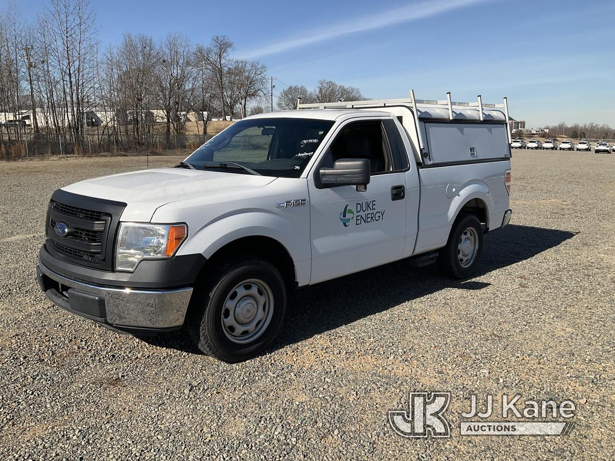 (Charlotte, NC) 2013 Ford F150 Pickup Truck Duke Unit) (Runs & Moves)(Body Damage