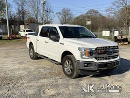 (Shelby, NC) 2018 Ford F150 4x4 Crew-Cab Pickup Truck Runs & Moves) (Engine Noise, Engine Knock, Per