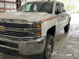 (Florence, SC) 2018 Chevrolet Silverado 2500 Crew-Cab Pickup Truck, Runs & Moves) (Engine knocking,