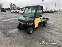 Caushman Haulster Yard Cart, (GA Power Unit) Runs & Moves