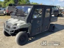 2014 Polaris Ranger 800 4x4 Crew-Cab Yard Cart Duke Unit) (Runs and Moves) (Seller States: Engine No