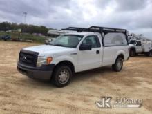 2013 Ford F150 Pickup Truck Runs & Moves) (Jump To Start, Left Mirror Cracked, Engine Light On,