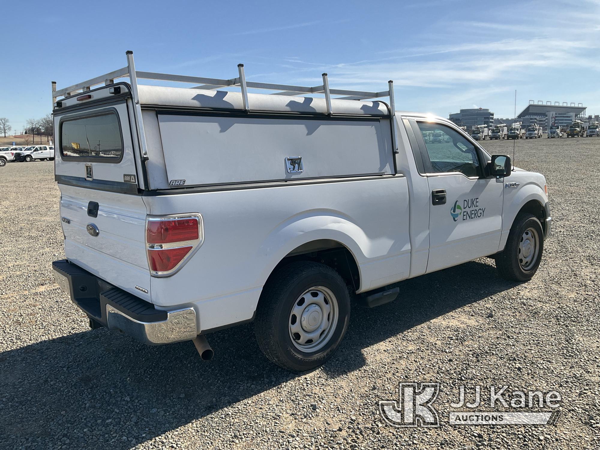 (Charlotte, NC) 2013 Ford F150 Pickup Truck Duke Unit) (Runs & Moves)(Body Damage