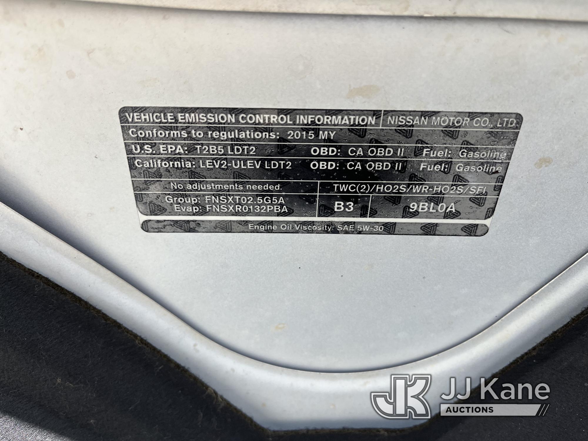 (Chester, VA) 2015 Nissan Frontier Extended-Cab Pickup Truck Runs & Moves) (Check Engine Light On