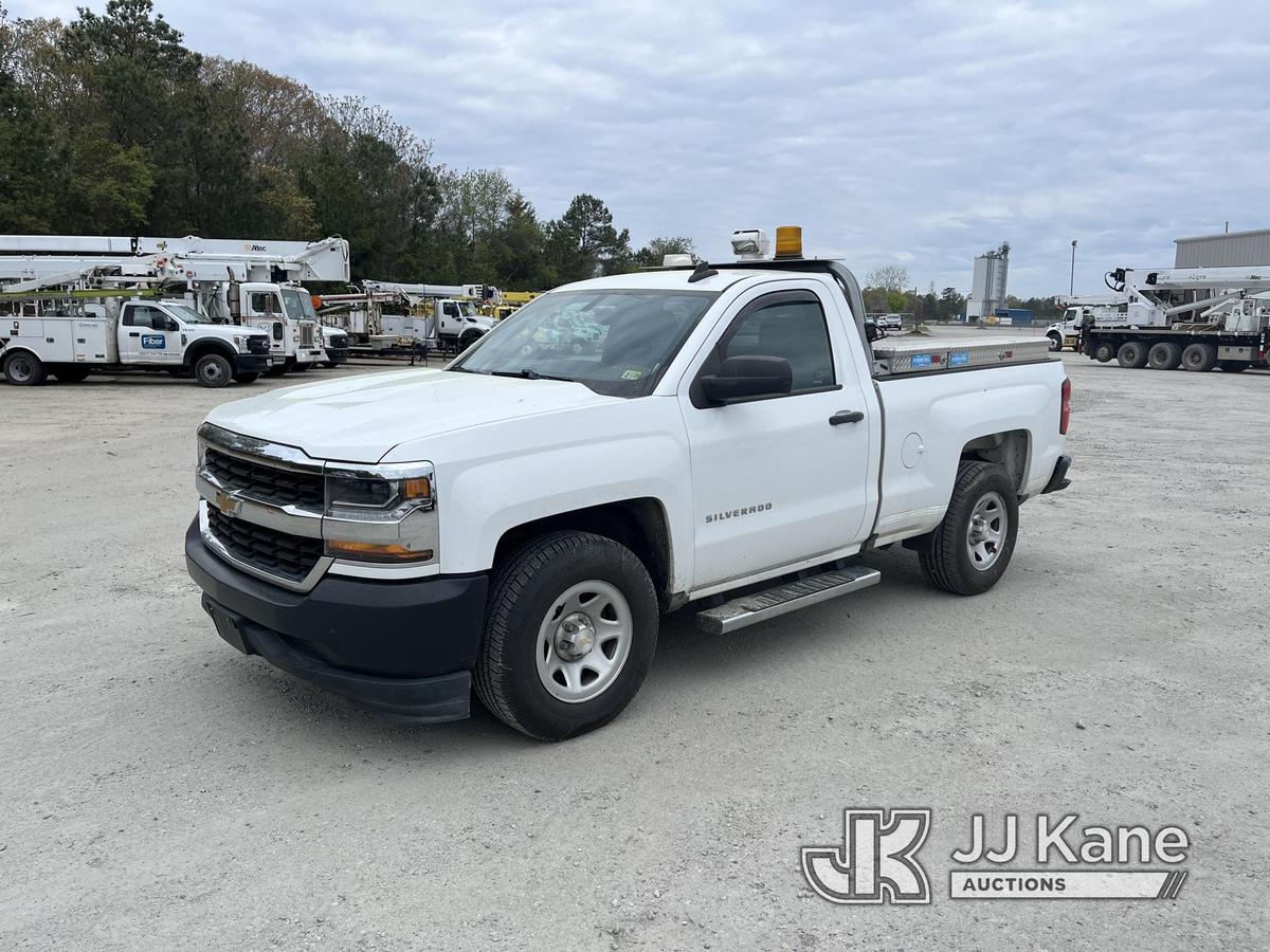 (Chester, VA) 2018 Chevrolet Silverado 1500 Pickup Truck Runs & Moves