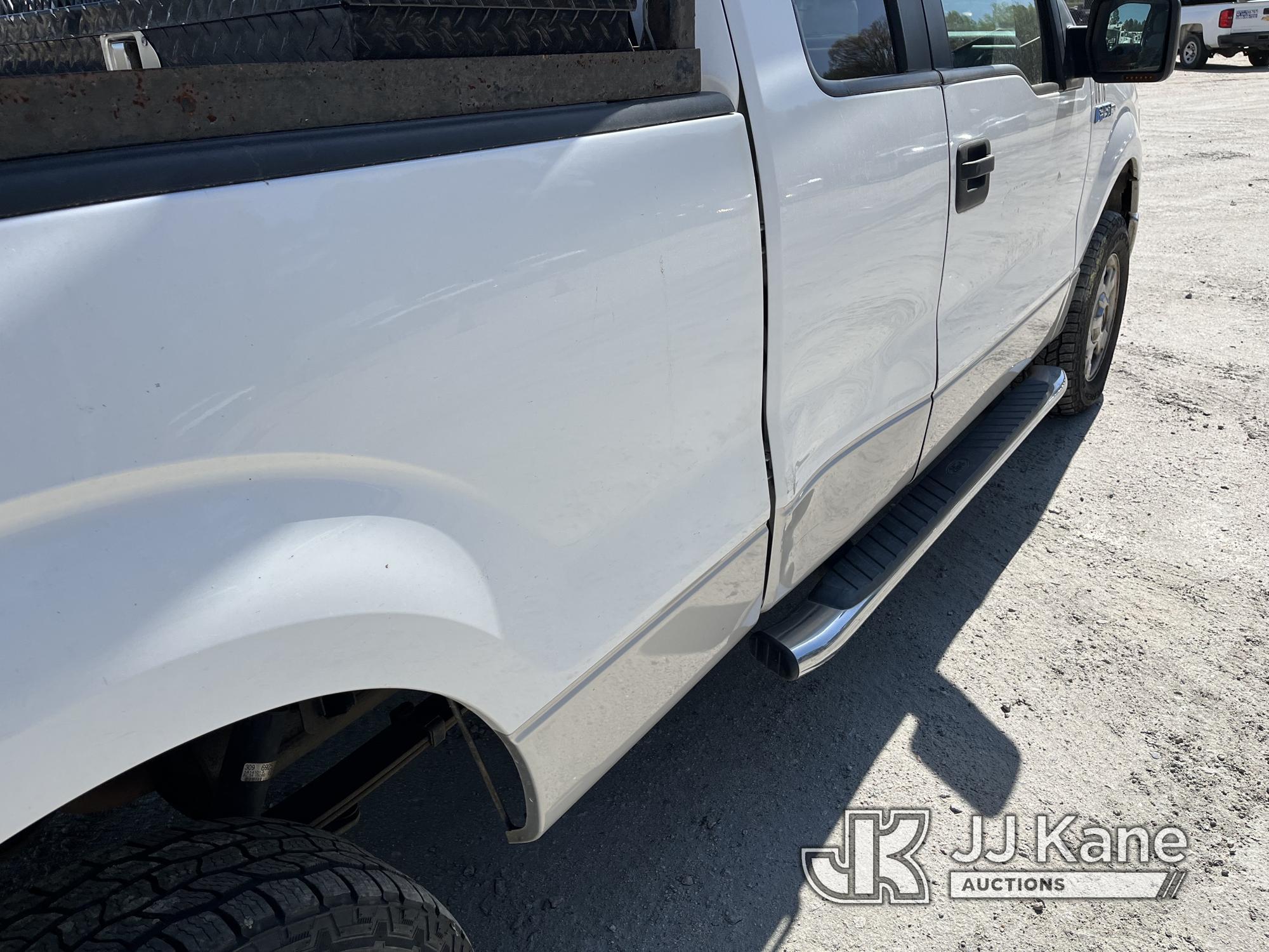 (Chester, VA) 2010 Ford F150 4x4 Extended-Cab Pickup Truck Runs & Moves) (Idles Rough