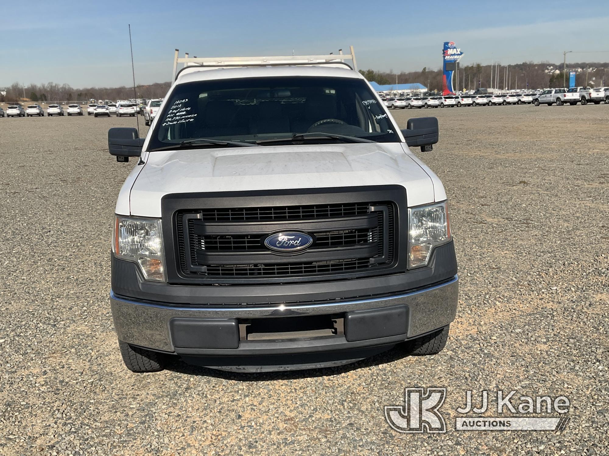 (Charlotte, NC) 2013 Ford F150 Pickup Truck Duke Unit) (Runs & Moves)(Body Damage