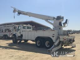 (Mount Airy, NC) Altec D4065-TR, Digger Derrick rear mounted on 2006 Freightliner M2 106 T/A Utility