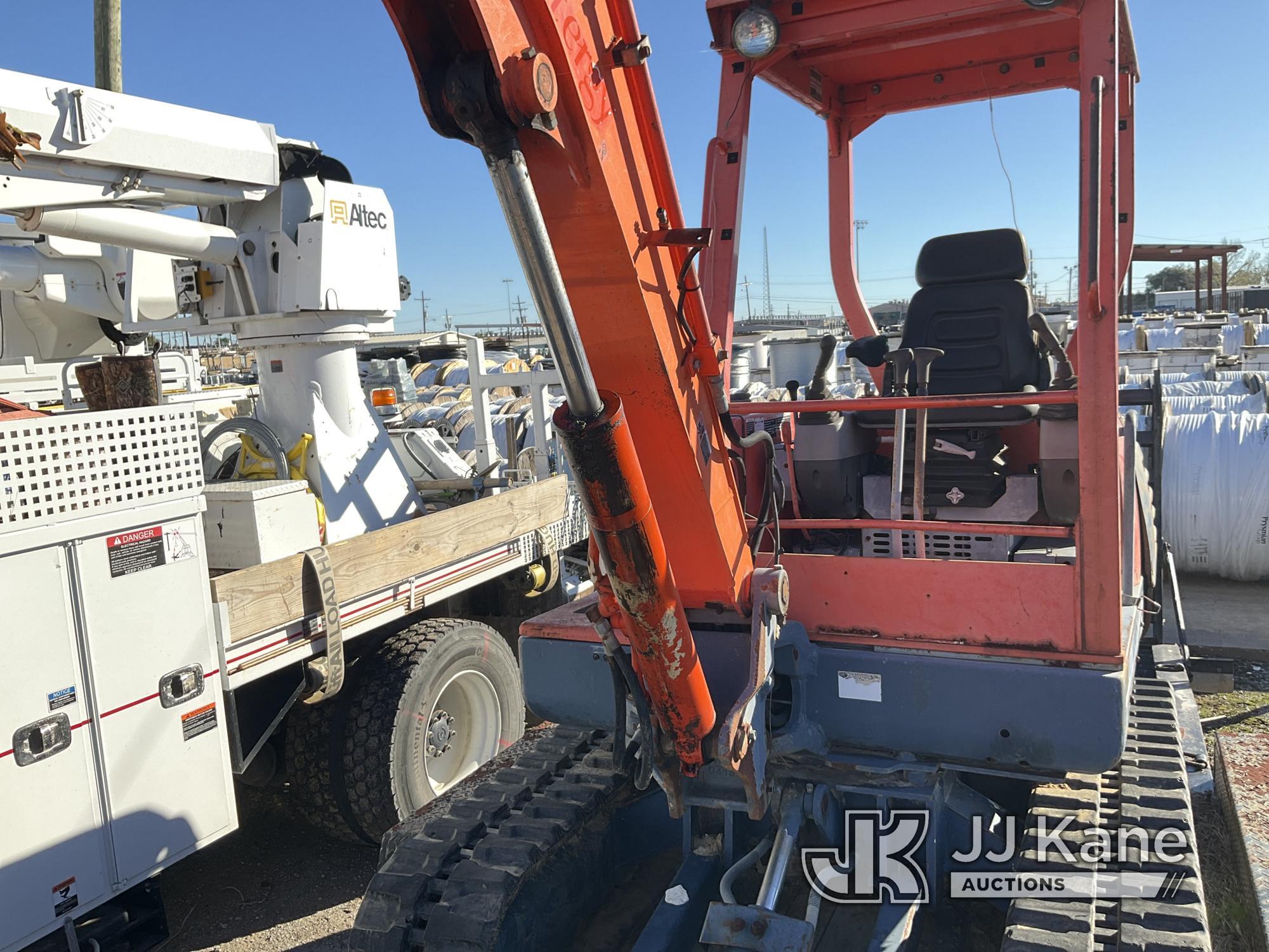 (Houston, TX) 2000 Kubota KX121-2 Mini Hydraulic Excavator, Selling with Item 1391924 Not Running, C