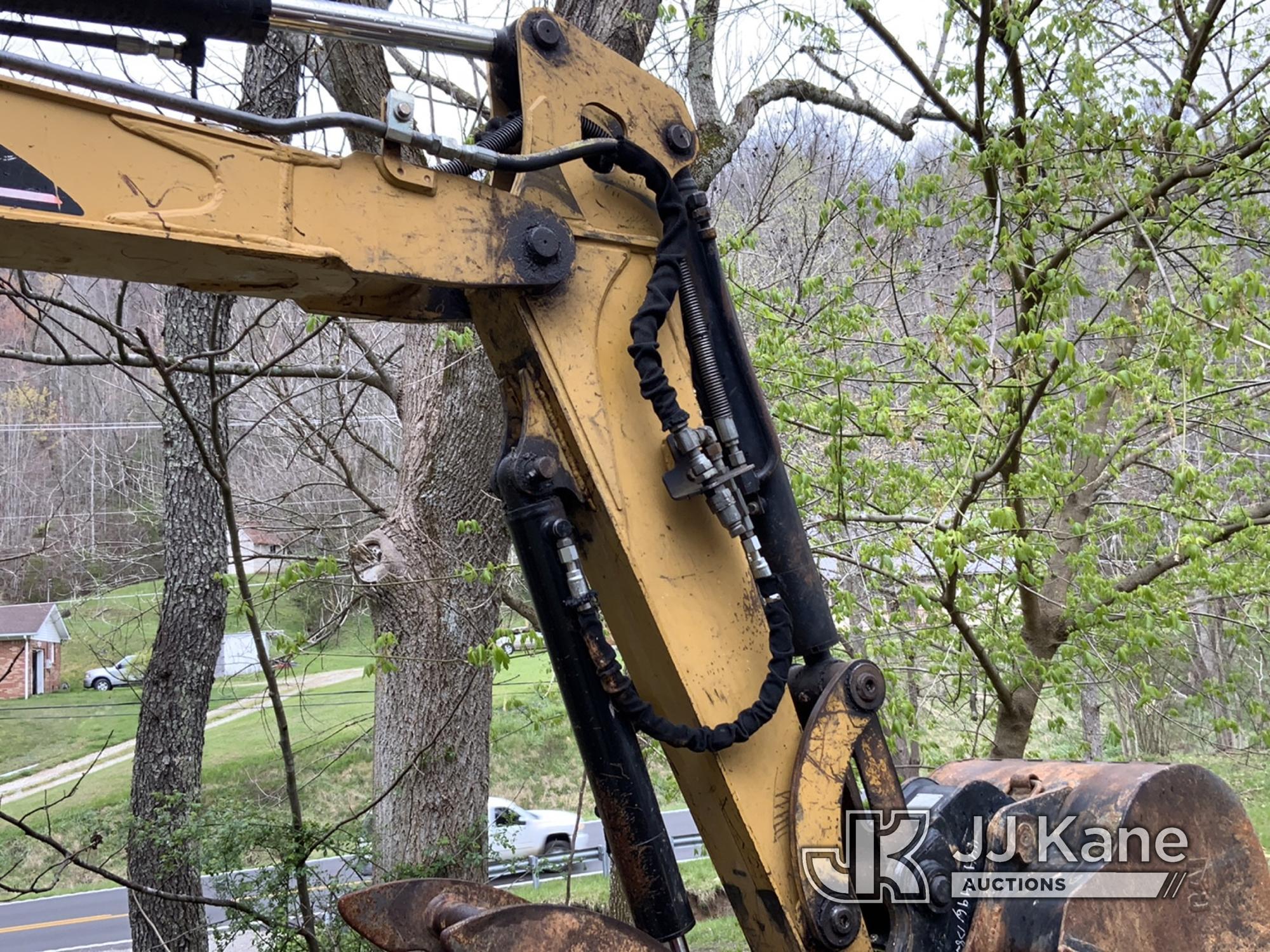 (Oil Springs, KY) 2007 Caterpillar 304C Hydraulic Excavator Not Running, Condition Unknown, Blown Ho