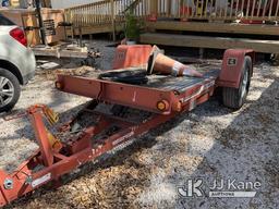 (Tampa, FL) 2006 Ditch Witch S7B Trailer Tilt Deck Flat Bed Trailer Towable) (Flat Tire