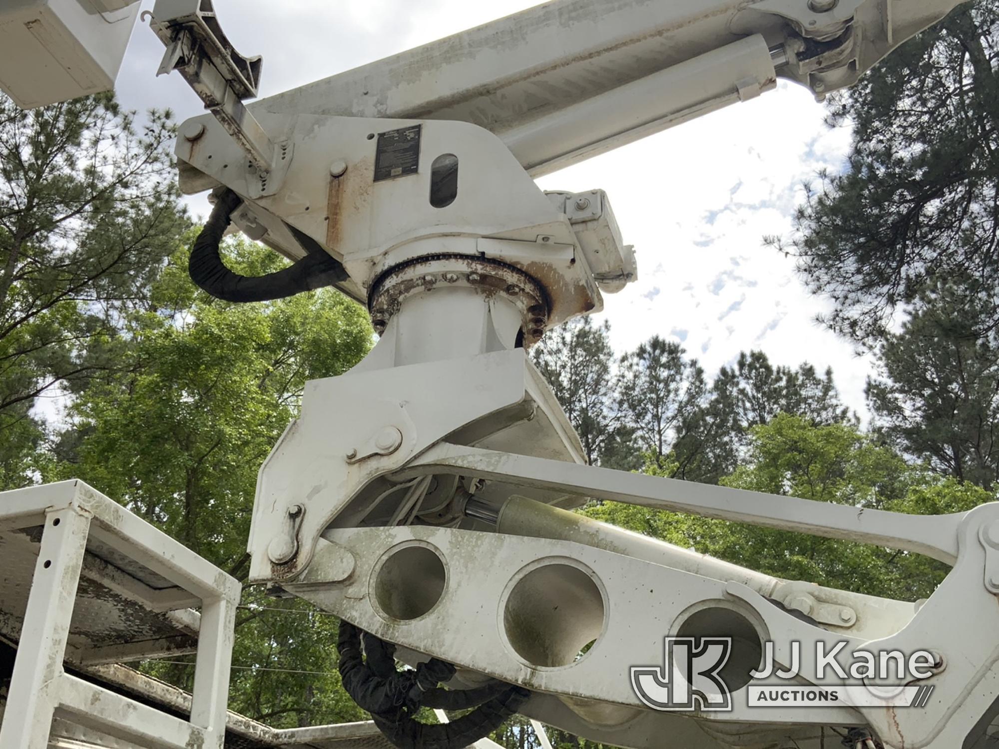 (Walterboro, SC) Altec LRV60-E70, Over-Center Elevator Bucket Truck mounted behind cab on 2010 Inter