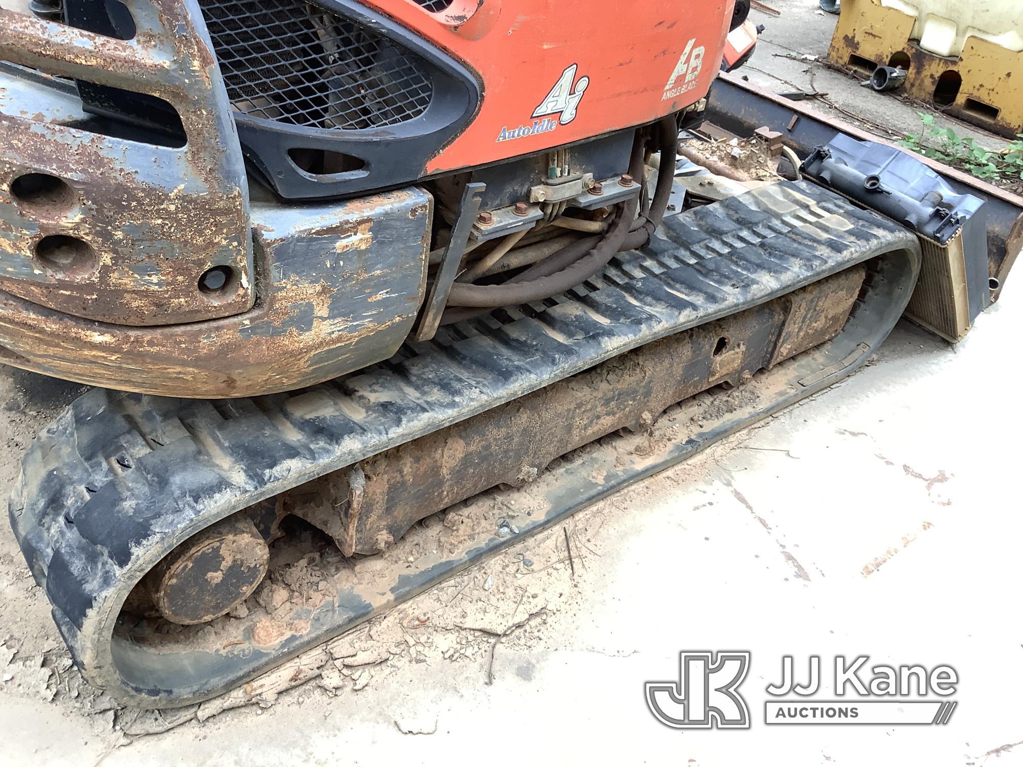 (Cumming, GA) 2005 Kubota KX121-3SS Mini Hydraulic Excavator Not Running, Missing Parts, Condition U