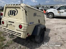 (Westlake, FL) 2010 Doosan/Ingersoll Rand P185WJD Portable Air Compressor, trailer mtd No Title)(Tow