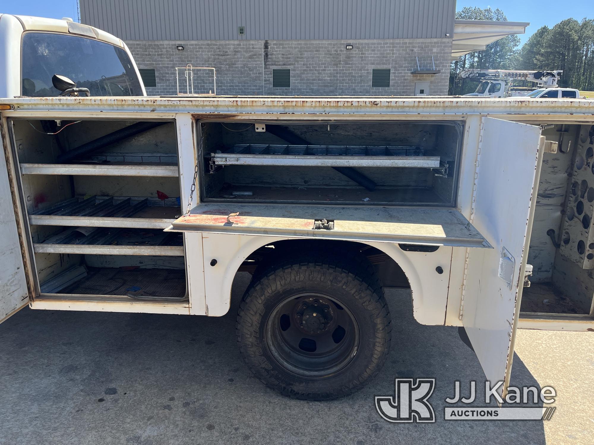 (Lagrange, GA) 2010 Dodge Ram 3500 4x4 Crew-Cab Service Truck (Runs &Moves) (Check Engine & ABS Ligh