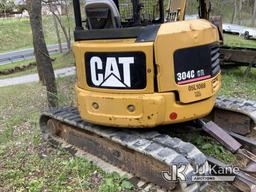 (Oil Springs, KY) 2007 Caterpillar 304C Hydraulic Excavator Not Running, Condition Unknown, Blown Ho