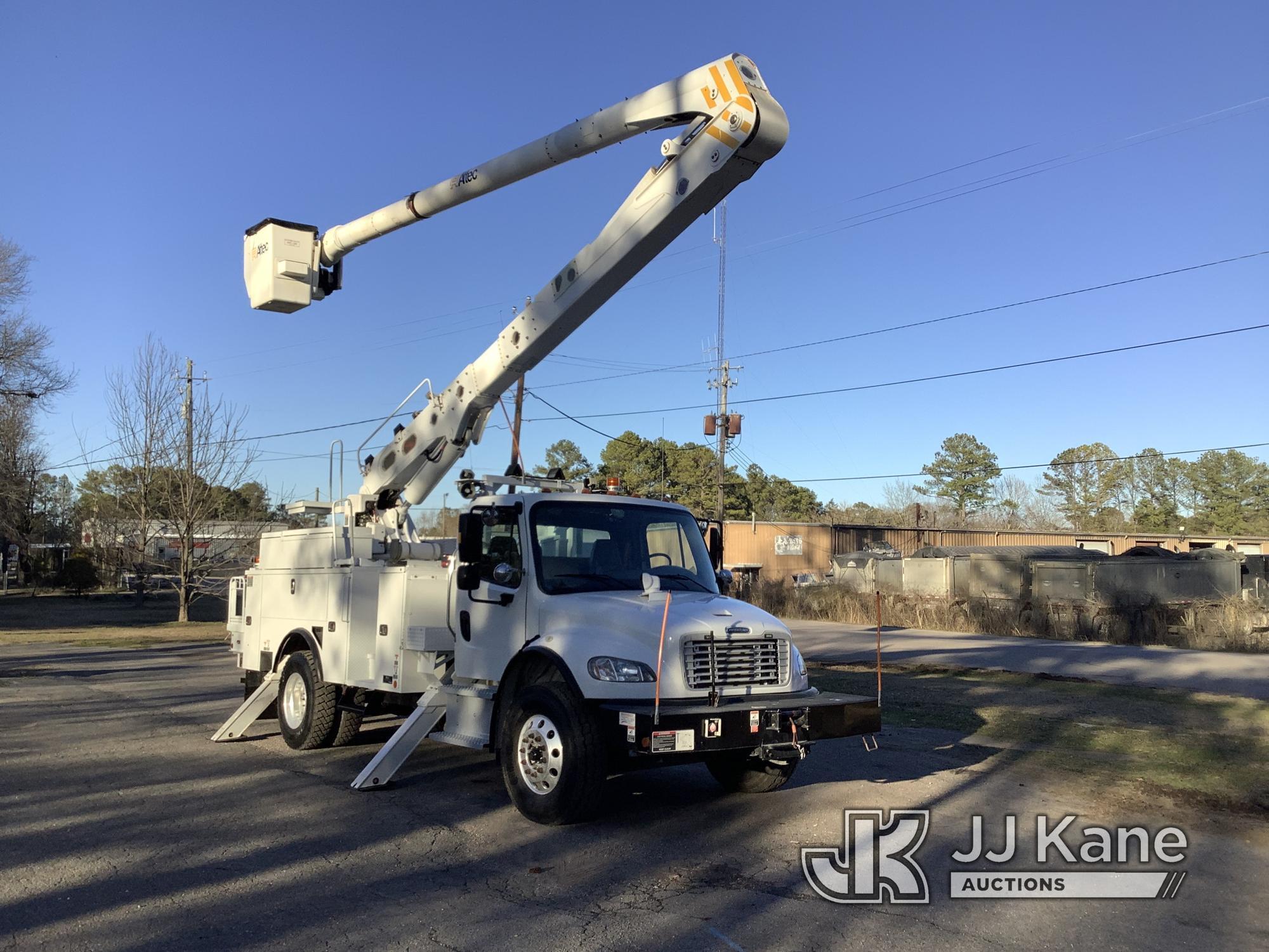 (Graysville, AL) Altec AA55P, Material Handling Bucket Truck rear mounted on 2018 Freightliner M2 10