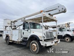 (Charlotte, NC) Altec AA755L-MH, Material Handling Bucket Truck rear mounted on 2007 International 7