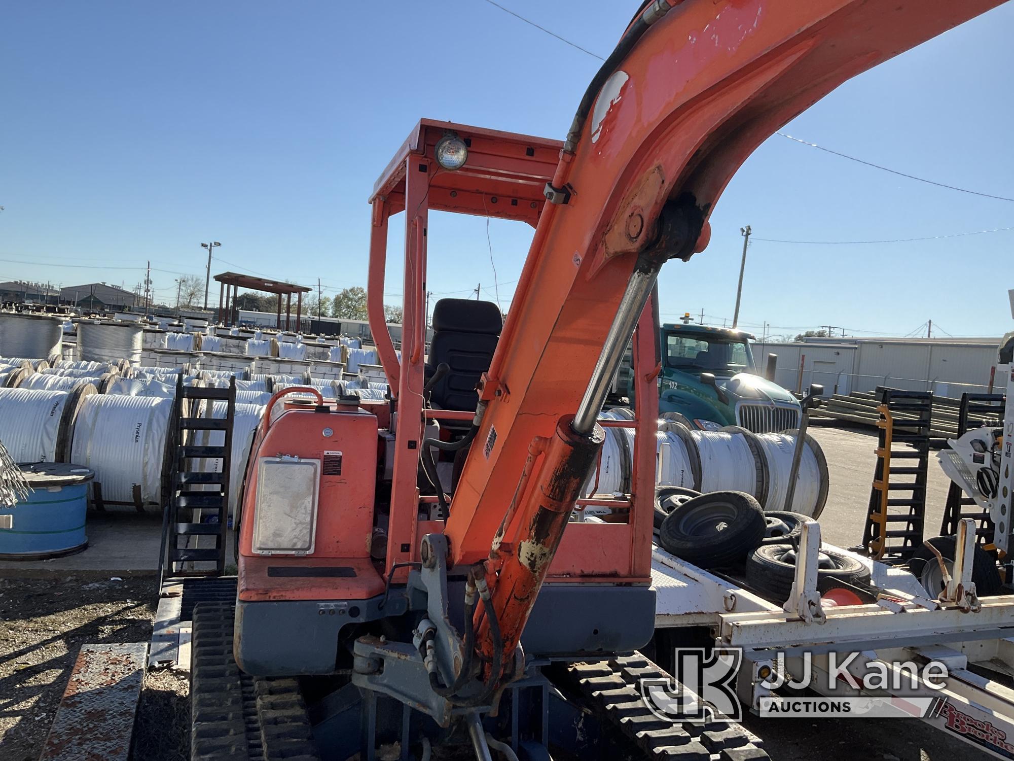 (Houston, TX) 2000 Kubota KX121-2 Mini Hydraulic Excavator, Selling with Item 1391924 Not Running, C