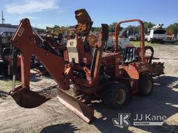 (Ocala, FL) 2003 Ditch Witch 3700 Articulating Rubber Tired Trencher, Municipal Owned Not Running, C