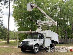 (Walterboro, SC) Altec LRV60-E70, Over-Center Elevator Bucket Truck mounted behind cab on 2010 Inter