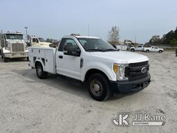 (Chester, VA) 2017 Ford F250 Service Truck, (Southern Company Unit) Runs & Moves