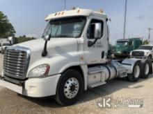 (Charlotte, NC) 2012 Freightliner Cascadia CA125D T/A Truck Tractor Duke Unit) (Runs & Moves) (Chipp