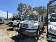 Altec DC47-BR, Digger Derrick rear mounted on 2016 Freightliner M2 106 4x4 Utility Truck Not Running
