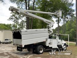 (Walterboro, SC) Altec LRV60-E70, Over-Center Elevator Bucket Truck mounted behind cab on 2010 Inter