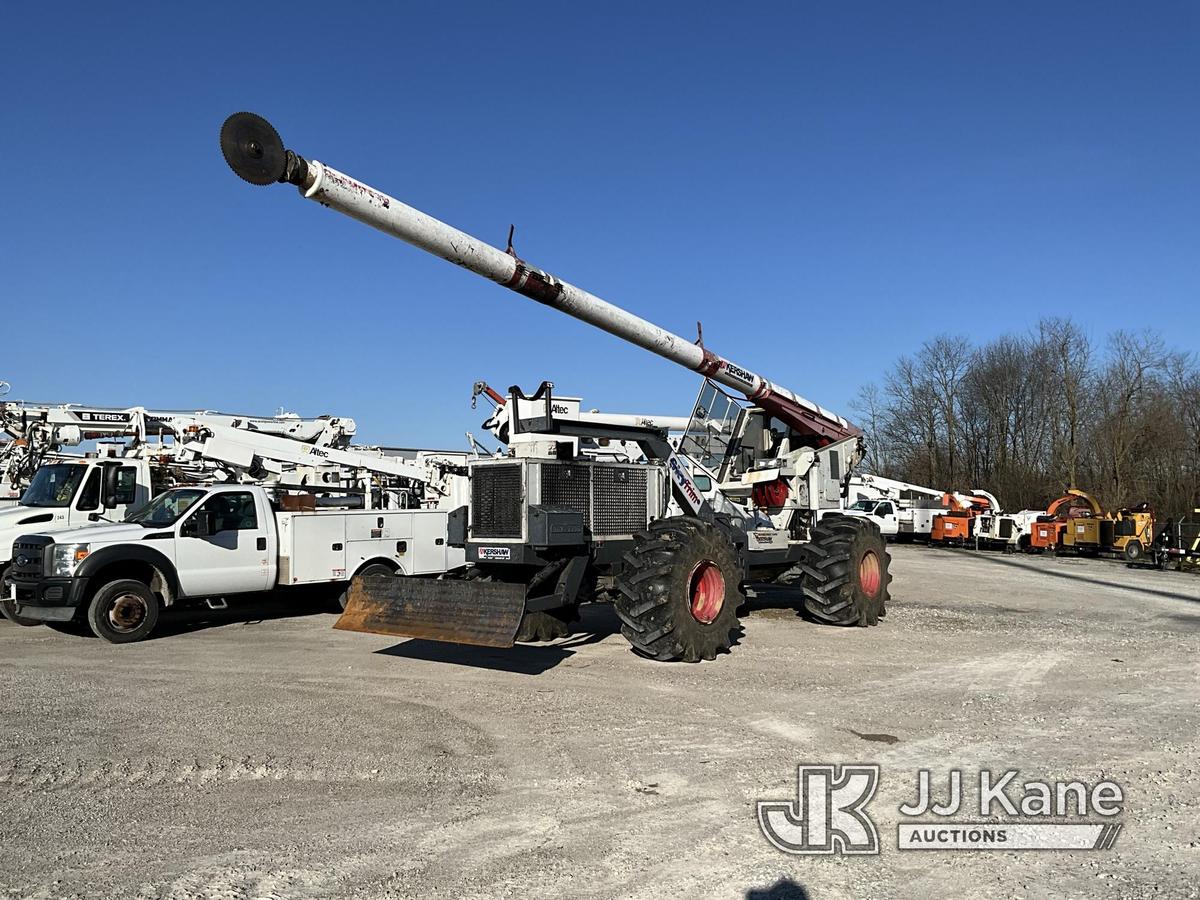 (Elizabethtown, KY) 2015 Kershaw Skytrim 75G2 Articulating Rubber Tired Tree Saw Runs, Moves & Opera