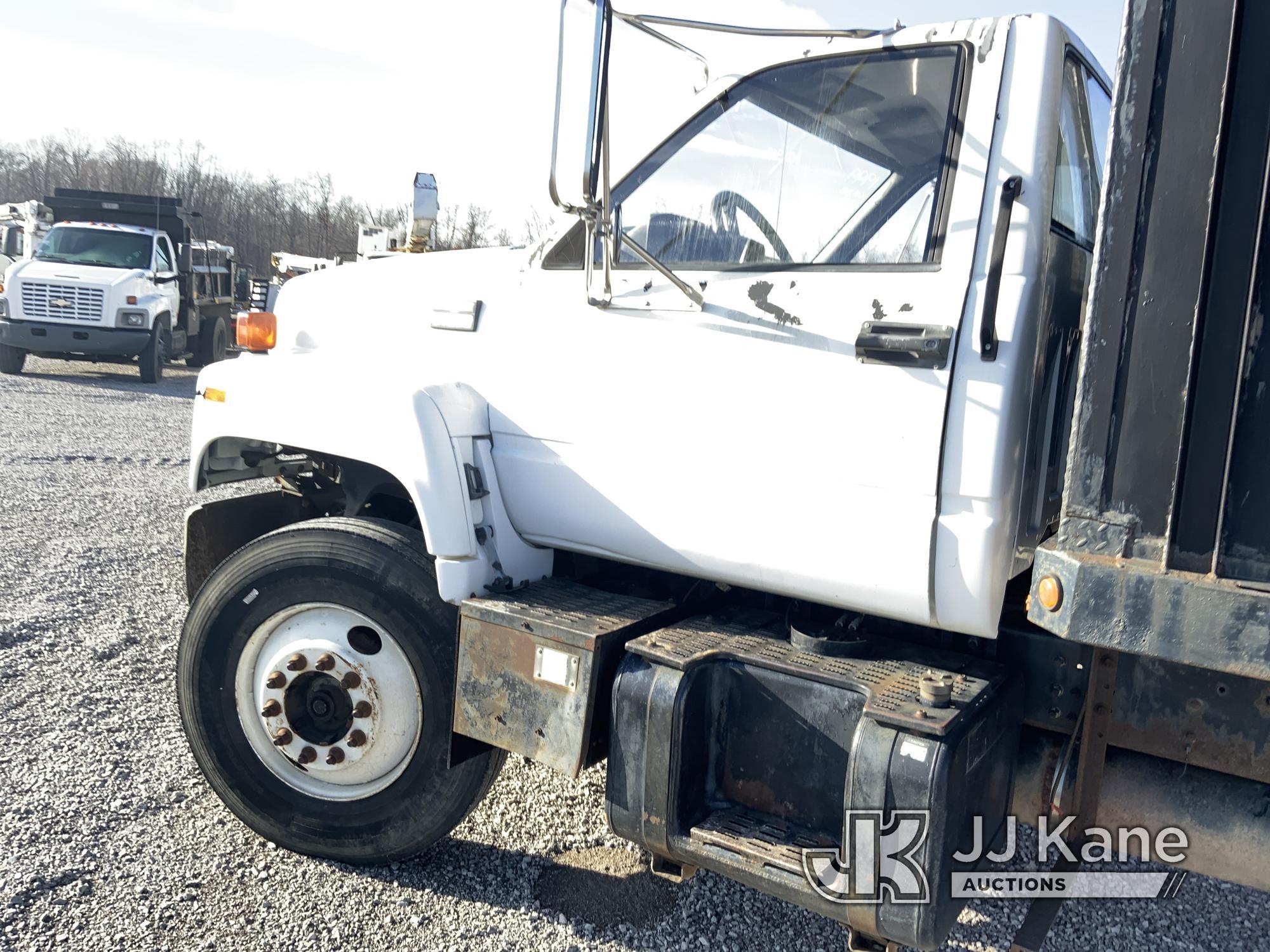 (Verona, KY) 1999 Chevrolet C7500 Dump Truck Runs, Moves & Operates) (Minor Hyd. Leak At Dump Cylind