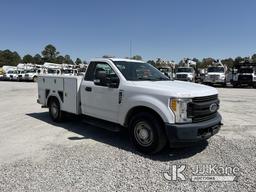 (Chester, VA) 2017 Ford F250 Service Truck, (Southern Company Unit) Runs & Moves) (Check Engine Ligh