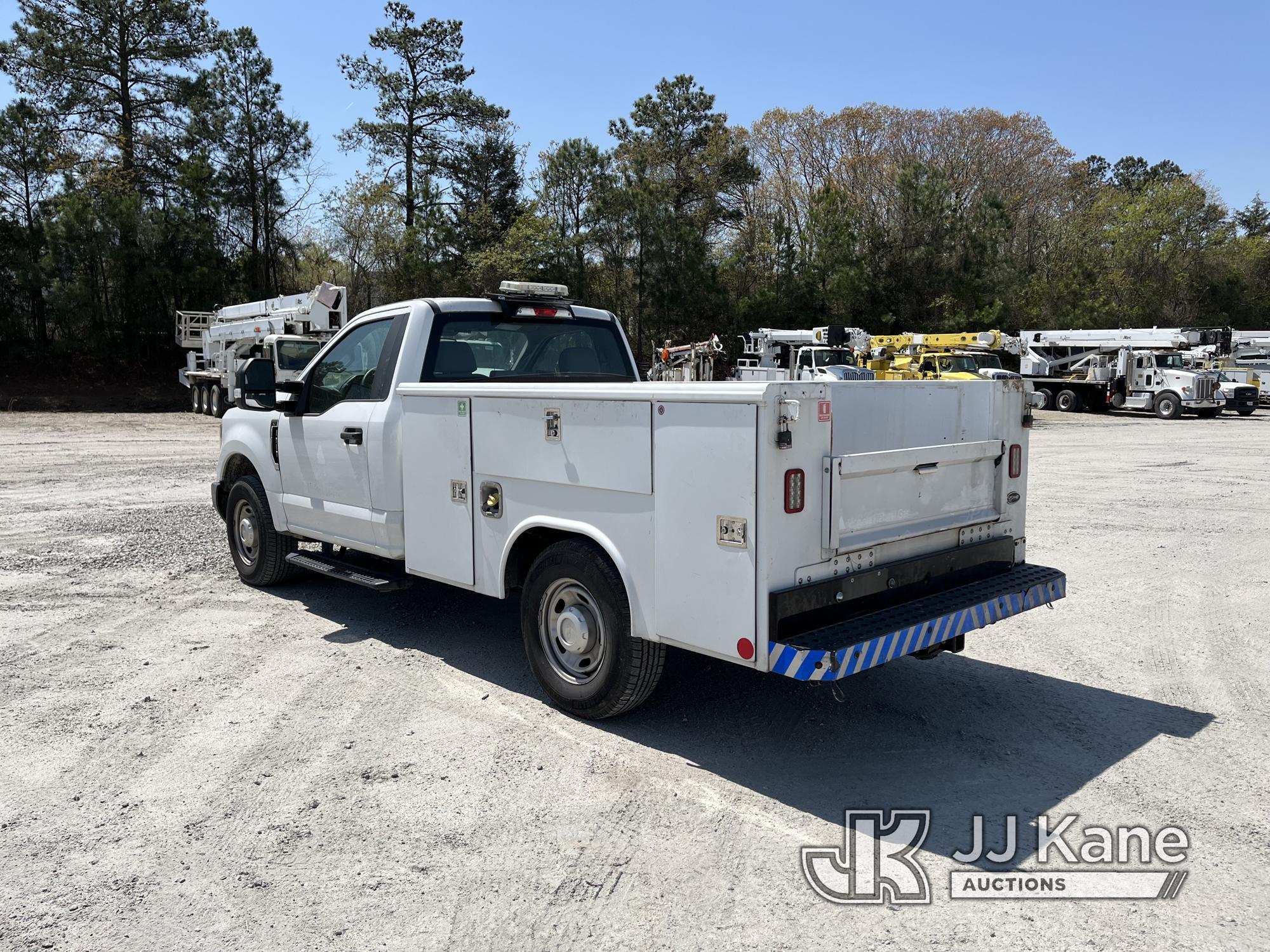 (Chester, VA) 2017 Ford F250 Service Truck, (Southern Company Unit) Runs & Moves) (Check Engine Ligh