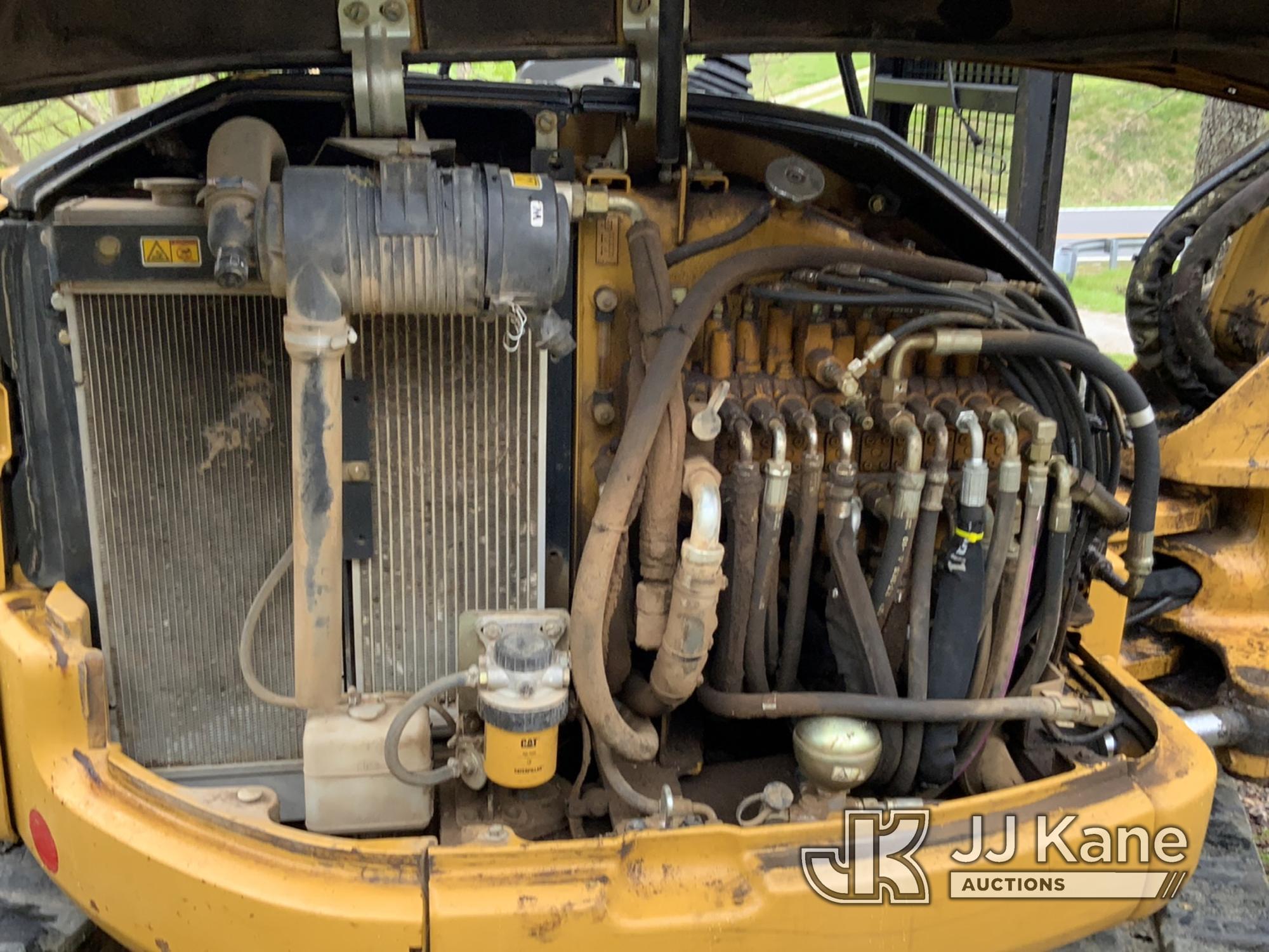 (Oil Springs, KY) 2007 Caterpillar 304C Hydraulic Excavator Not Running, Condition Unknown, Blown Ho