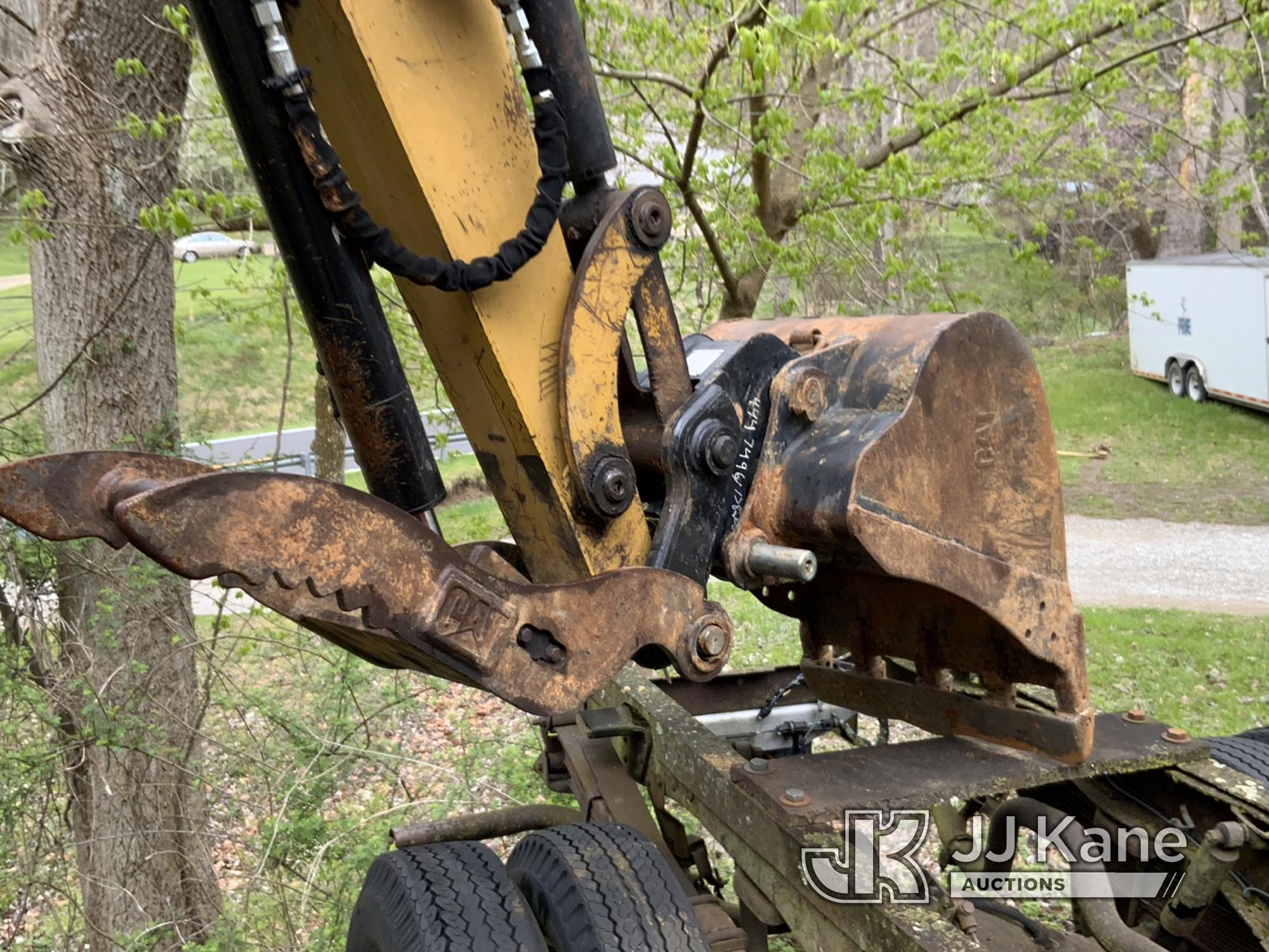 (Oil Springs, KY) 2007 Caterpillar 304C Hydraulic Excavator Not Running, Condition Unknown, Blown Ho