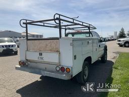 (Dixon, CA) 2007 Chevrolet Silverado 2500HD Service Truck Runs & Moves) (Paint Damage, Horn Does Not