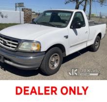 (Dixon, CA) 2003 Ford F150 Pickup Truck Runs & Moves, Cranks Without Key