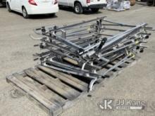Pallet of Adrian Steel Ladder Racks & Shelving (Used) NOTE: This unit is being sold AS IS/WHERE IS v