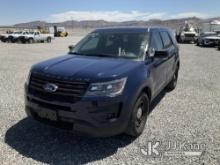 2018 Ford Explorer AWD Police Interceptor No Console Check Engine Light On, Runs & Moves