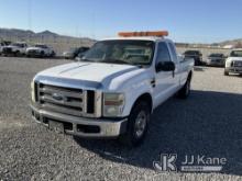 2008 Ford F-250 Pickup Paint & Interior Damage Runs & Moves