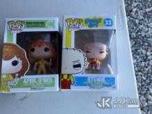 (4) Pop Figurines NOTE: This unit is being sold AS IS/WHERE IS via Timed Auction and is located in L