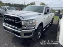 2019 Dodge RAM 2500 4x4 Crew-Cab Pickup Truck Cranks, Will Not Turn Over, Condition Unknown