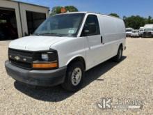 2012 Chevrolet Express G3500 Cargo Van Runs & Moves) (Seats torn, Back Driver Side Door will Not Ope