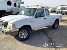 (South Beloit, IL) 2008 Ford Ranger 4x4 Extended-Cab Pickup Truck Runs & Moves) (Rust Damage