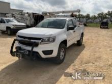 (Houston, TX) 2017 Chevrolet Colorado 4x4 Extended-Cab Pickup Truck Runs & Moves) ( TPMS Light Activ