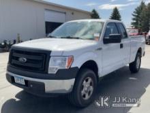 2013 Ford F150 Extended-Cab Pickup Truck Runs & Moves) (Check Engine Light On, Exhaust Leaks Water C